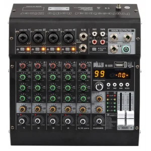 Wöller W-609 6 Kanal Deck Ses Mikseri