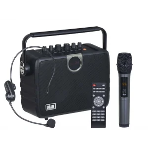 Wöller W-610EH Taşınabilir Hoparlör, Kablosuz EL+Headset Mikrofonlu, Bluetooth, USB