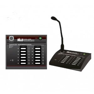 WÖLLER WPER-12RPM 12 Bölgeli EN54 Mikrofon Ünitesi