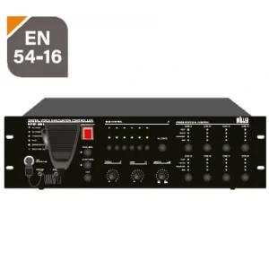 WÖLLER WPER-8500 8 Bölgeli EN54 Acil Anons Merkezi Ünite