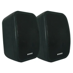 Work NEO-5-IP (Siyah) 5” Outdoor Duvar Hoparlörü 40W/8-ohm, 16W/100V (Çift)