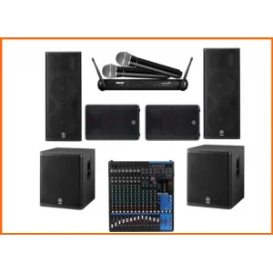 Yamaha 215 Düğün Salonu Ses Sistemi Paketi