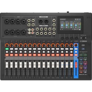 Yamaha MGX16V-B 16-kanal Dijital Ses Mikseri with 4K Video Capture / siyah