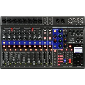 Zoom LiveTrak L-12 12-Kanal Dijital Mikser, Recorder