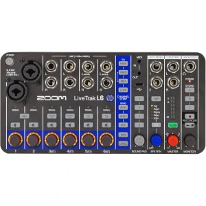 Zoom LiveTrak L6 10-Kanal Compact Dijital Mikser