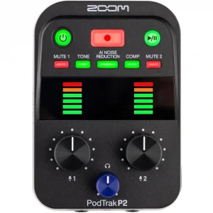 Zoom P2 PodTrak Podcast Recorder