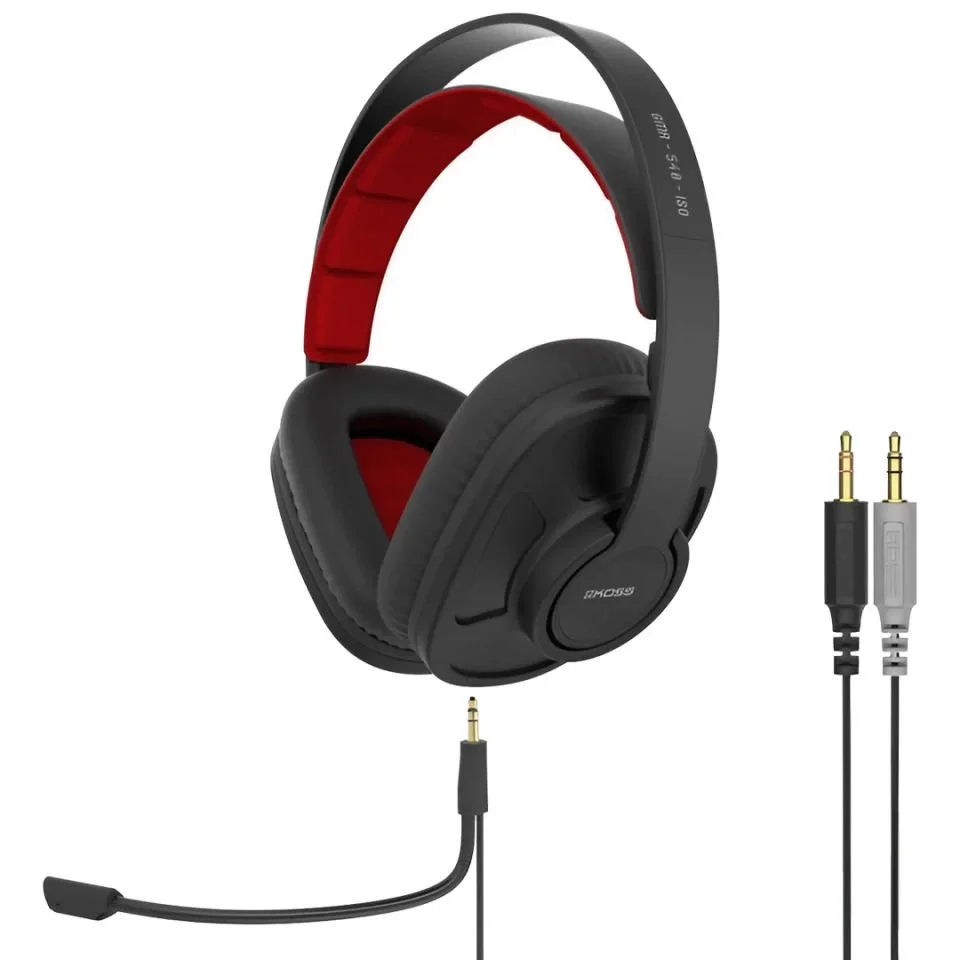 KOSS GMR-540-ISO | Mikrofonlu / Headset Kapalı Tasarım Kablolu Kulak Üstü Oyuncu / Gaming / Gamer / Çağrı Merkezi / Call Center / Chat Kulaklığı