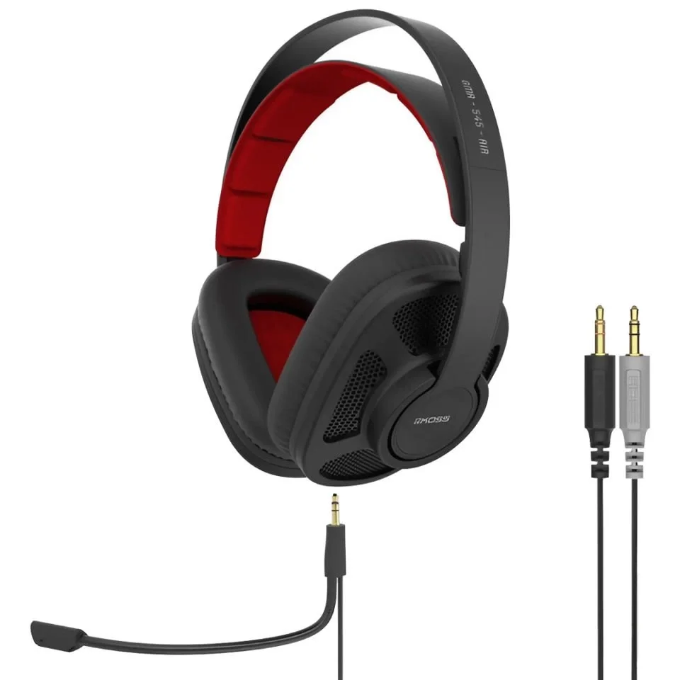 KOSS GMR-545-AIR | Mikrofonlu / Headset Açık Tasarım Kablolu Kulak Üstü Oyuncu / Gaming / Gamer / Çağrı Merkezi / Call Center / Chat Kulaklığı