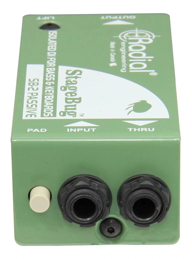 Radial SB-2 Passive Bas-akustik ve Klavye için pasif Di-box