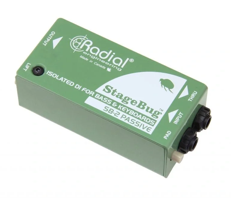 Radial SB-2 Passive Bas-akustik ve Klavye için pasif Di-box