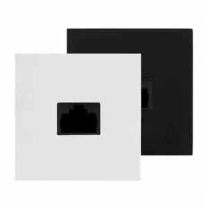 Audac CP43ARP/B Connection plate - rj45 + repeater - bticino 