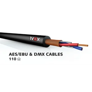 IVOX VD 226 DMX Sinyal Kablosu 110 ohm 2*0,22mm ( 1 rulo 100 metre)