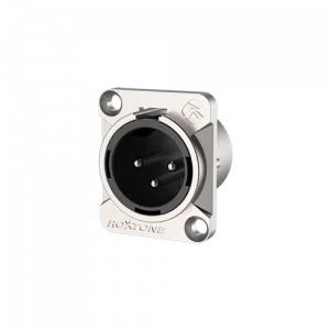 Roxtone RX3MD-NT Şase Tipi Xlr Erkek Konnektör, 3 Pin