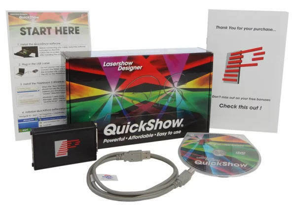Pangolin FB3QS Quick Show. Lazer Scanner Kontrol