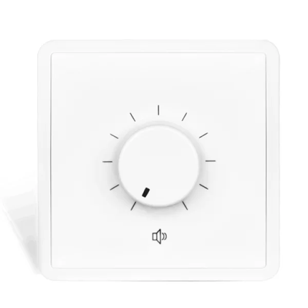 Audac VC3062/W 100V volume controller 60W 80 x 80 mm 