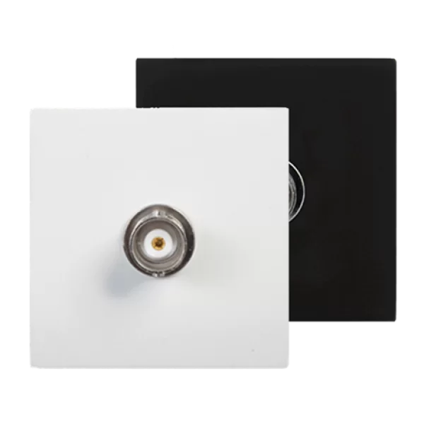 Audac CP43BNC/B Connection plate - BNC - bticino 