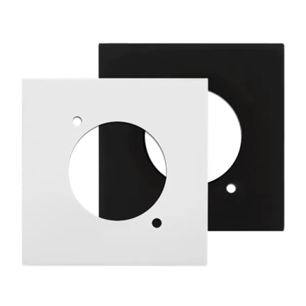 Audac CP45DSZ/B Connection plate D-size 45 x 45 mm 