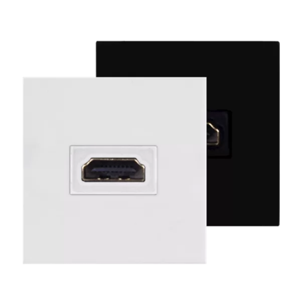 Audac CP45HDM/B Connection plate HDMI 45 x 45 mm 