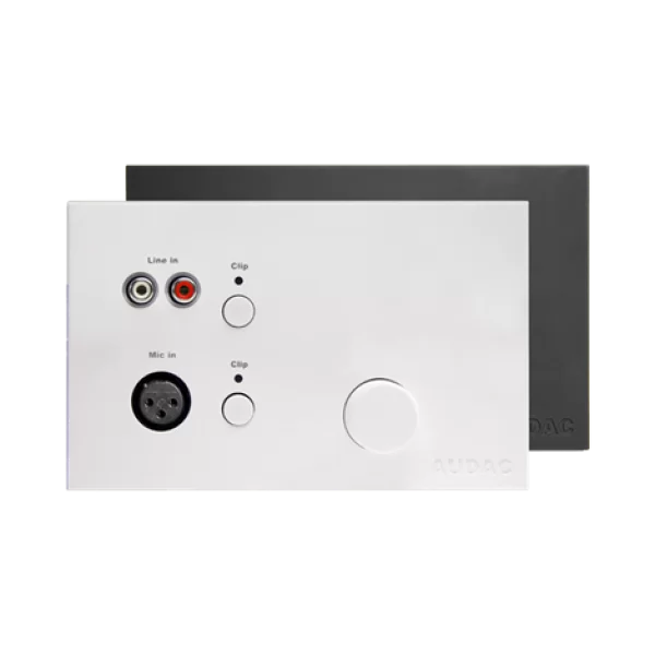 Audac WP523/B Remote wall mixer for LX523 