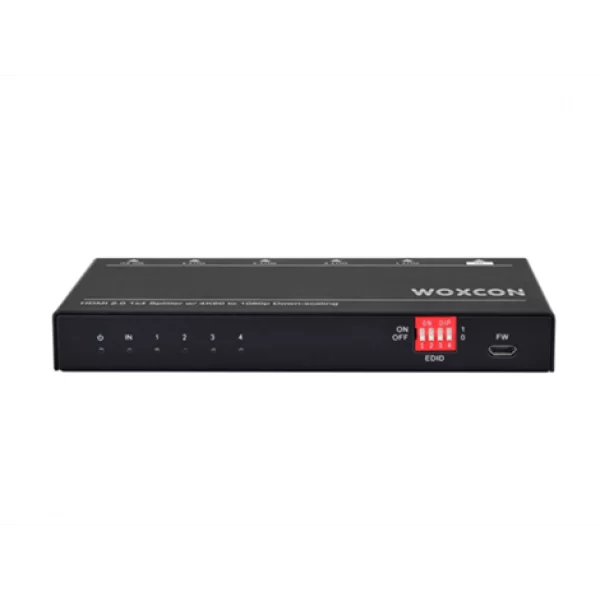 Woxcon SUH4E-H2 - 1:4 HDMI Splitter, 4K@60
