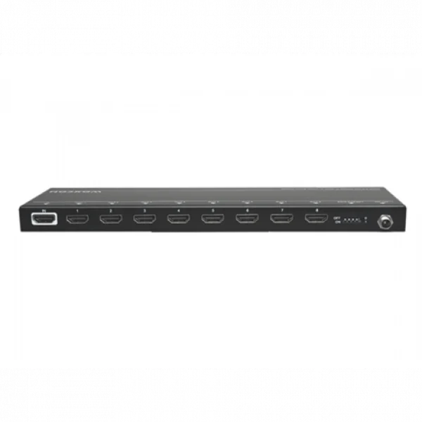 WOX SUH8E-H2 1:8 HDMI Splitter 4K@60, AOC Desteği ile 100 Metre Mesafe