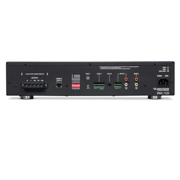JBL VMA 1120 120W/100V Mixer-Ampli, Bluetooth/USB