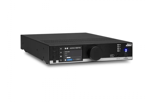 Audac MFA216 Tablet Kontrol Network Amfi  2x80W/4-ohm, 160W/100V