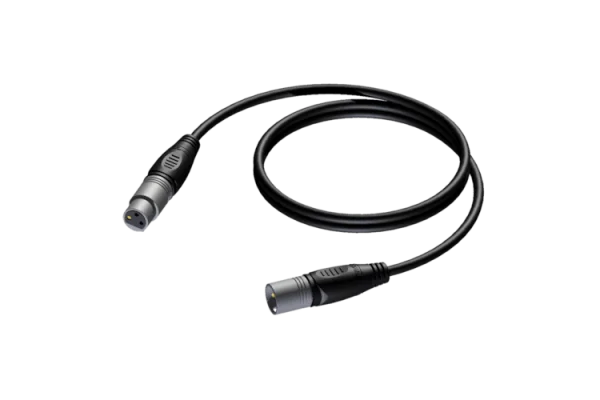 Procab CAB901/3 Dişi XLR’dan erkek XLR’a 3-metre Mikrofon Kablosu
