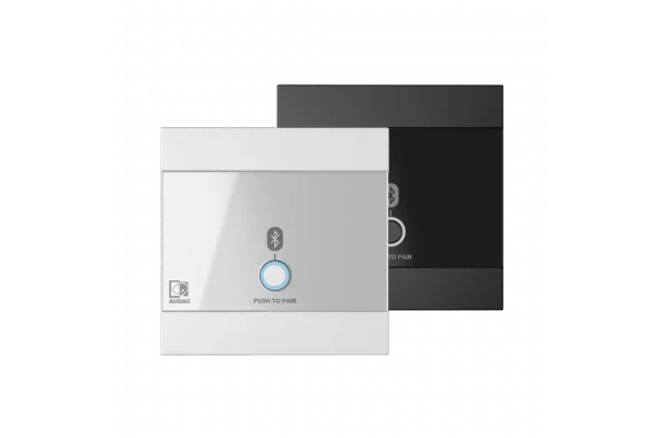 Audac WP220 Universal wall panel - Bluetooth receiver input - 80 x 80 mm