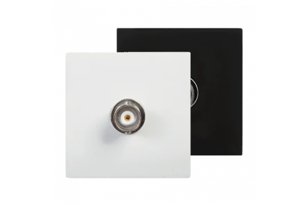 Audac CP45BNC/B Connection plate BNC 45 x 45 mm