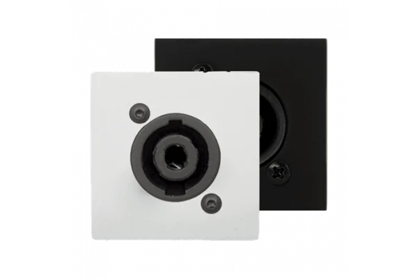Audac CP45SPES/B Connection plate D-size Hoparlör 45 X 45 mm - solderless
