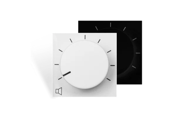 Audac VC3208/B Remote volume controller 45 x 45 mm