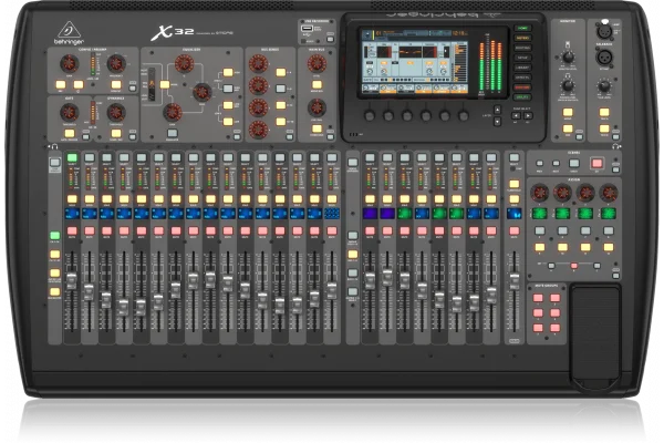 Behringer X32 Dijital Mikser 25 fader , 32 XLR input, 16 XLR output