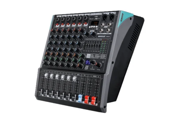 Machtig GPM606 6 Kanal Power-Mixer, 2x250W USB, Kayıt,Bluetooth