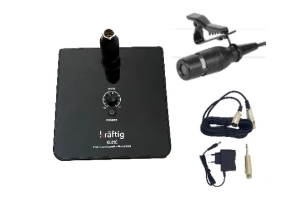 Machtig KL01C Zemin & Masa üstü Volüm Ayarlı Yaka Mikrofonu