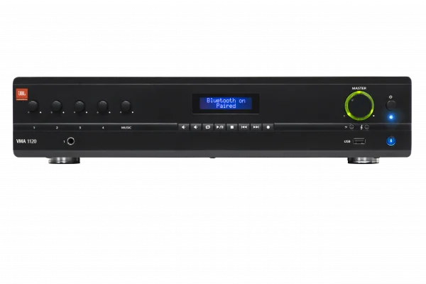 JBL VMA 1120 120W/100V Mixer-Amplifier, Bluetooth/USB