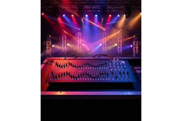 SSP PR348 48 Kanal Işık Kontrol Masası, Dimmer Kontrol Mikseri, Halojen Sıcak Işıklar için