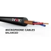 IVOX VB226 LSZH Halojen Free 2x0,22 mm2 Balanslı Mikrofon Kablosu