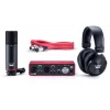 Focusrite Scarlett Studio GEN3 Stüdyo Ses Kayıt SETİ, Ses Kartı + Mikrofon + Kulaklık +Kablo
