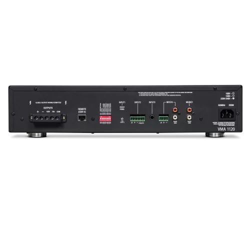 JBL VMA 1120 120W/100V 5 input Mixer-Ampli, Bluetooth/USB