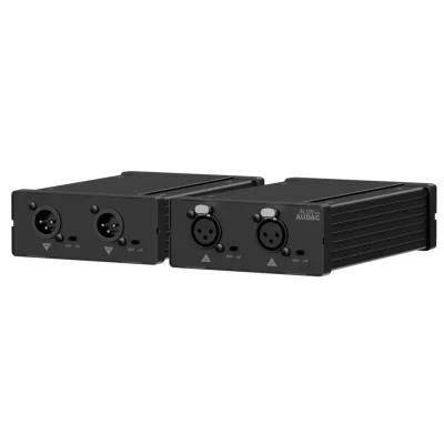 AUDAC ALI20MK2 Audio Line Isolator 600 - 600 Ohm, Bandwidth 0.8 Hz - 100 kHz