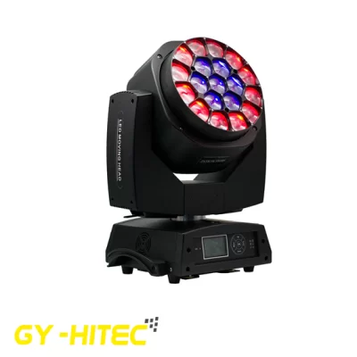 GY-HITEC GY-J2 19x15W Led Wash Moving Head , Bee EYE Zoom