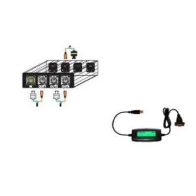 DAS DASnet-Splitter Pasif Splitter, 1 İn / 3 Out (Audio + Data + Power)
