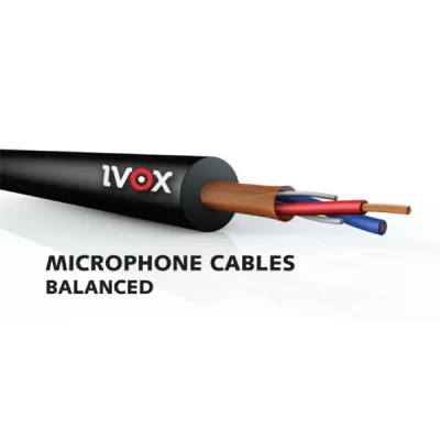 IVOX VB226 2x0,22 mm2 Balanslı Mikrofon Kablosu
