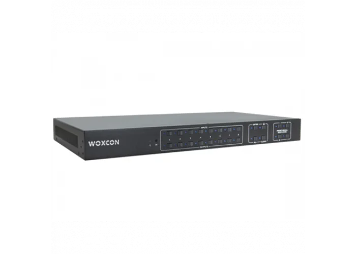 Woxcon MUH88-H2 8x8 HDMI Matrix Switcher with Audio, Scaling,, 4K 60Hz 4:4:4 HDMI
