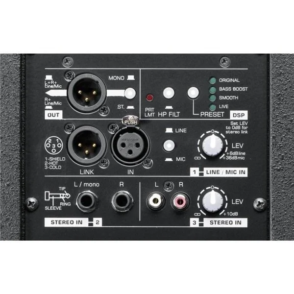 FBT X-LITE 115A | 2-yollu Bass reflex Aktif Hoparlör - 15" + 1" - 1200Wrms -
90°Hx60°V