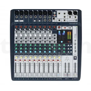 Soundcraft Signature-12 12 Kanal Mixer, 3 Aux, Usb, Efekt