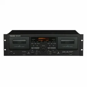 Tascam 202MK7 19“,3U,Dual cassette deck with USB output