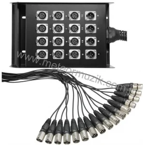 METEX 1635S Hazır Stagebox 16 Kanal 35mt (Losen/IVOX)