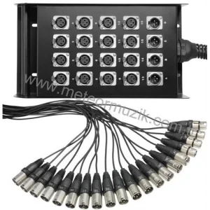METEX 2010N Hazır Stagebox 20 Kanal 10mt(Neutrik+IVOX)